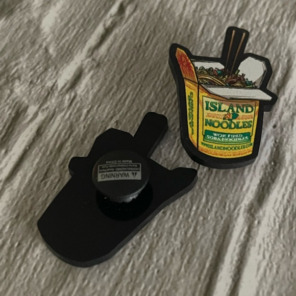 Set of Island Noodles Jibbitz for Crocs - Picture 2 of 2